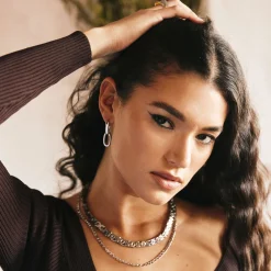Addison Necklace - Silver
