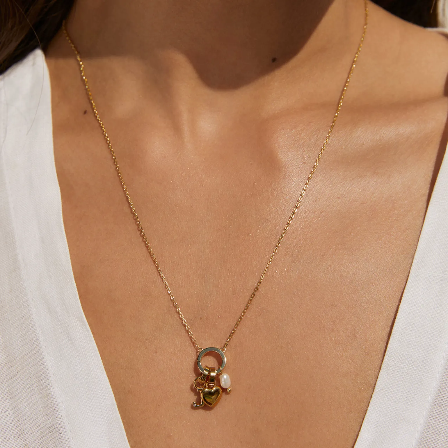 Akira Pearl Charm