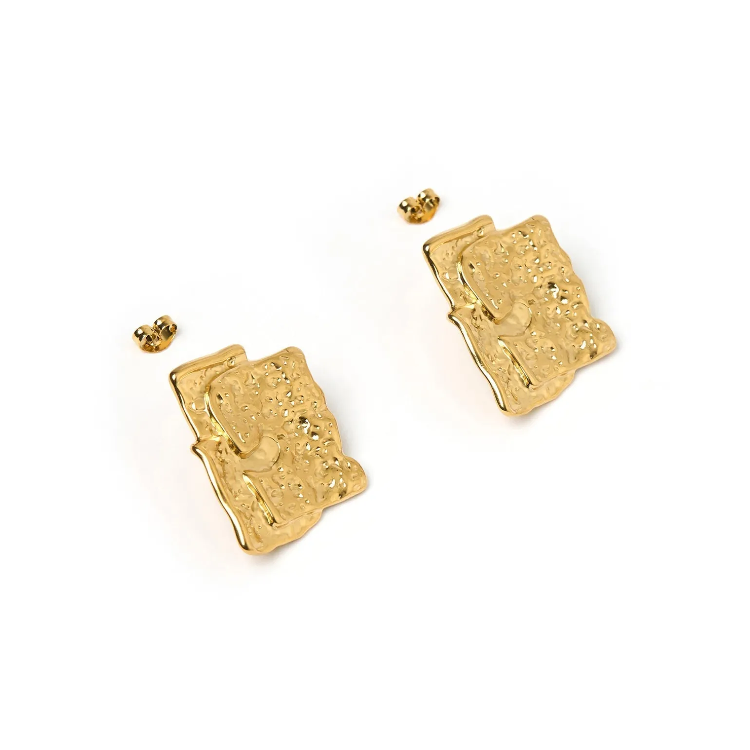 Alba Gold Earrings