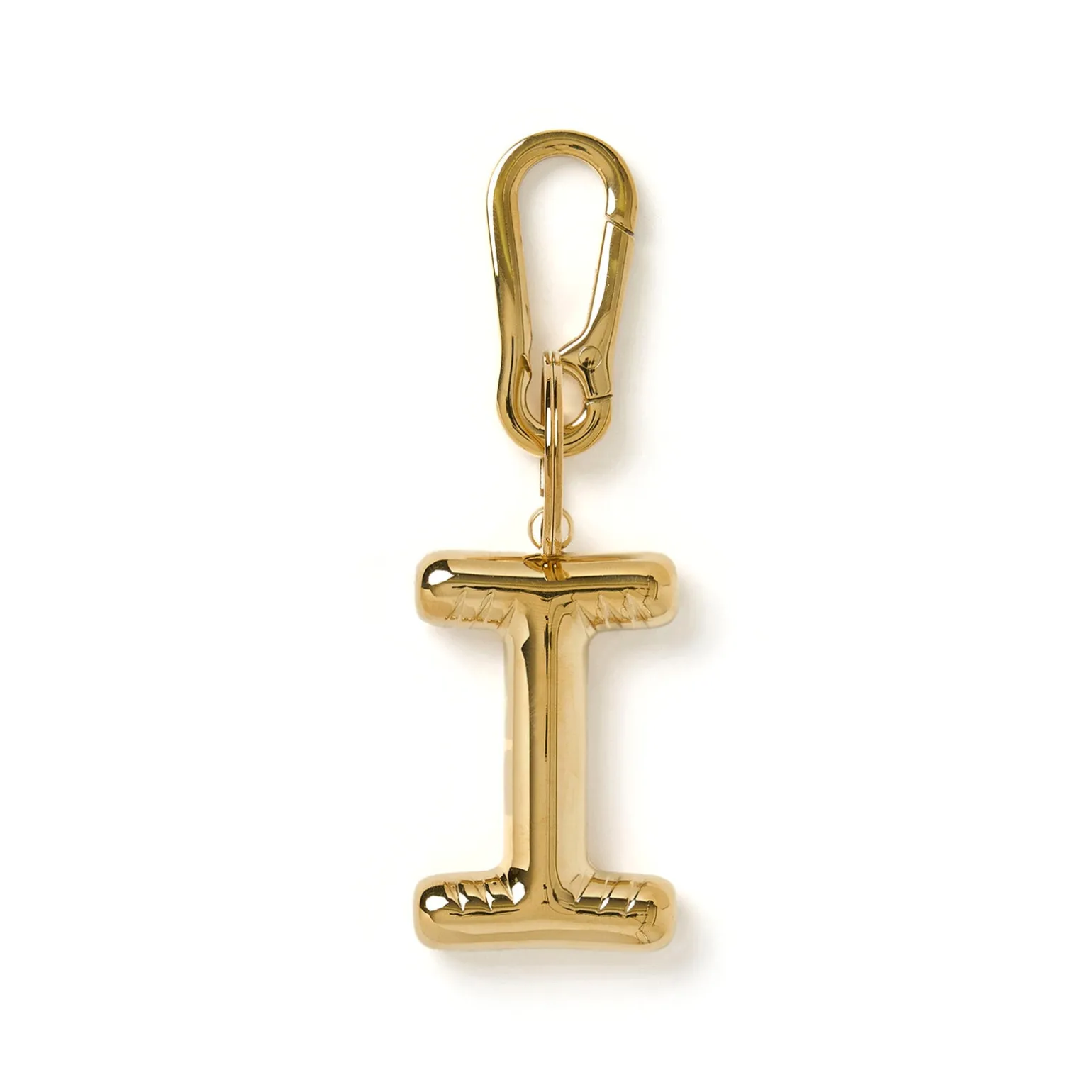 Alphabet Gold Key Ring