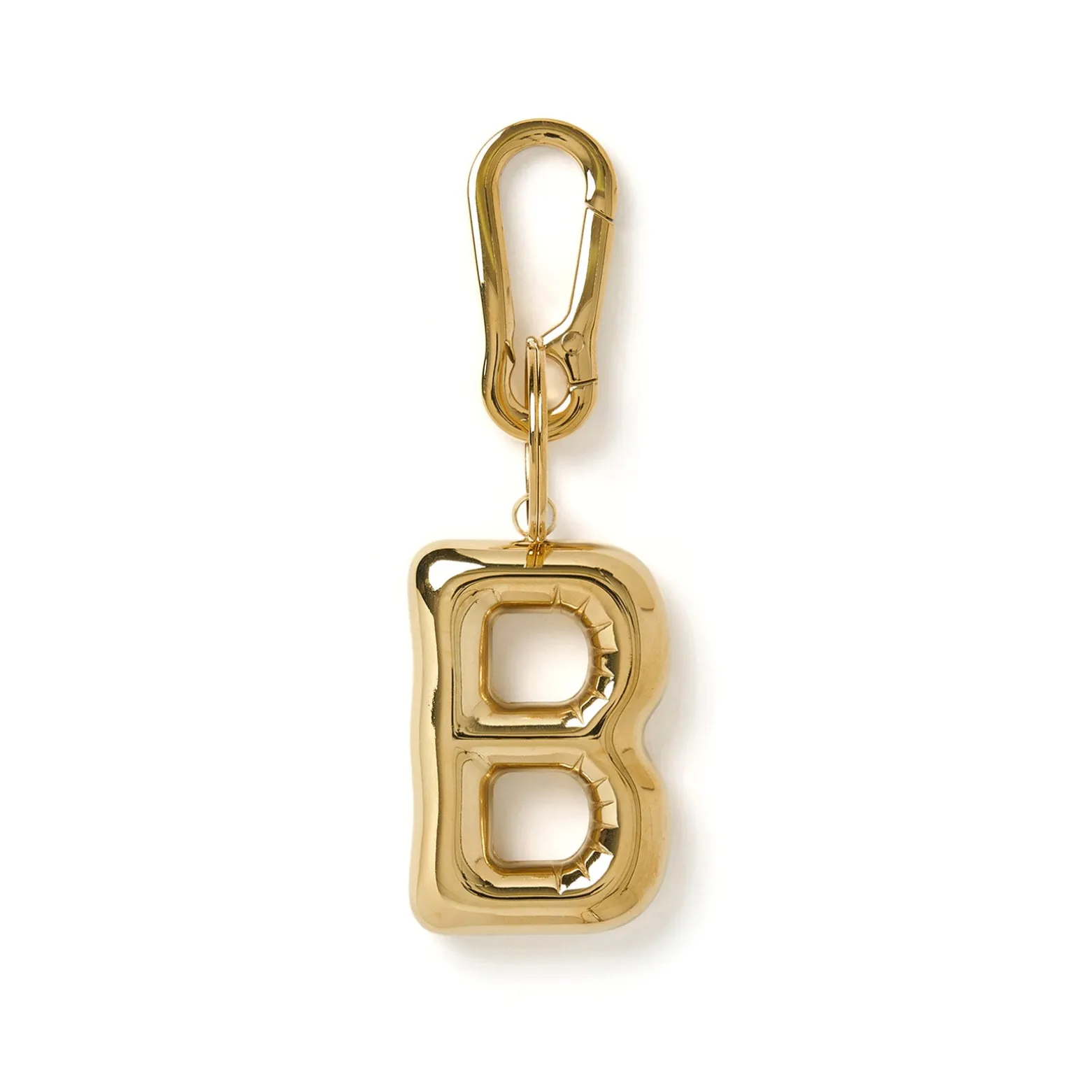 Alphabet Gold Key Ring