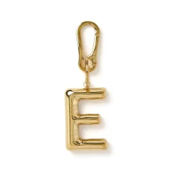Alphabet Gold Key Ring