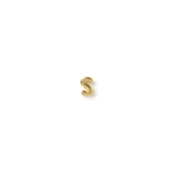 Alphabet Gold Single Stud