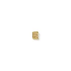Alphabet Gold Single Stud