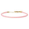 Alphabet String Bracelet - Rose