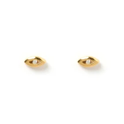 Amulet Gold Studs