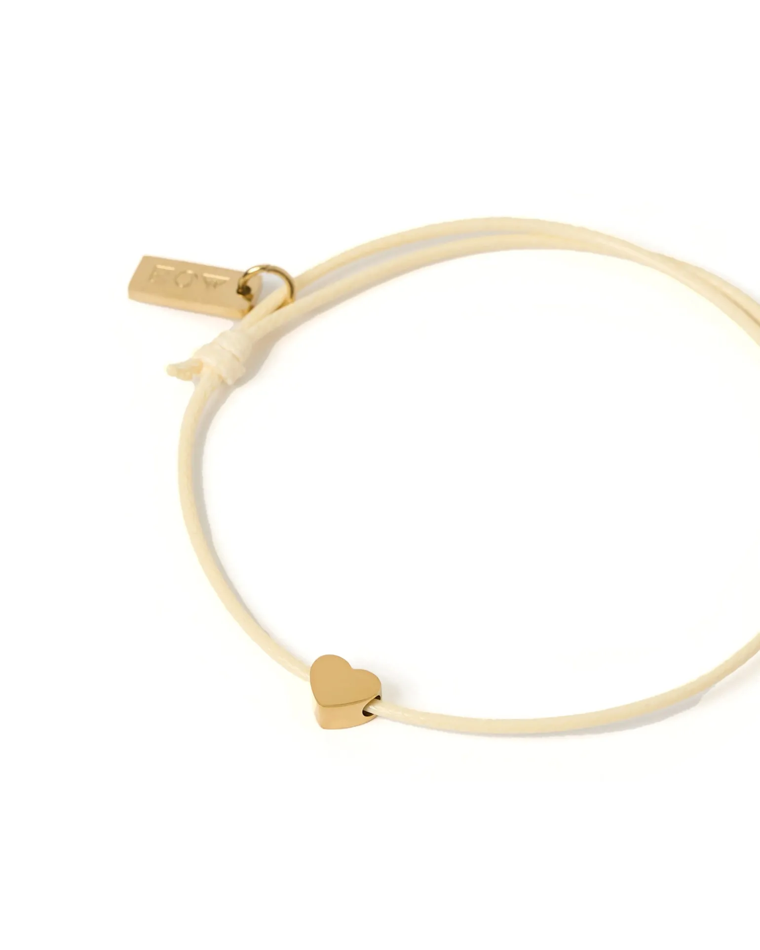 Angel Heart Bracelet - Coconut