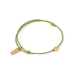 Angel Heart Bracelet - Olive