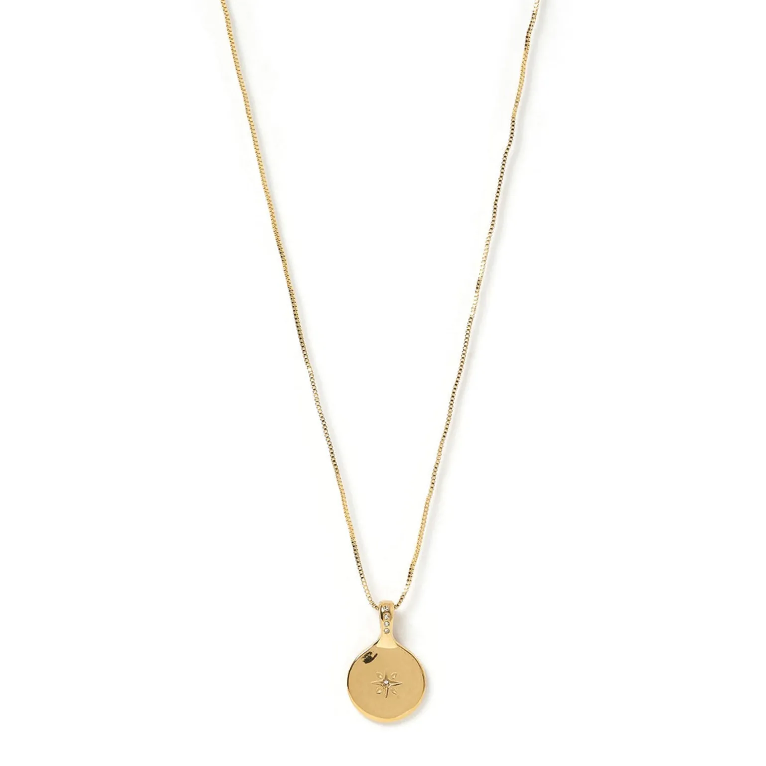 Angelo Gold Charm Necklace