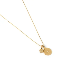 Angelo Gold Charm Necklace
