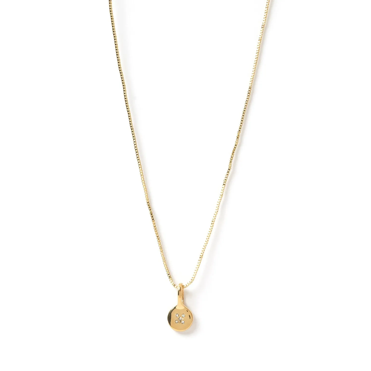 Angelo Gold Charm Necklace