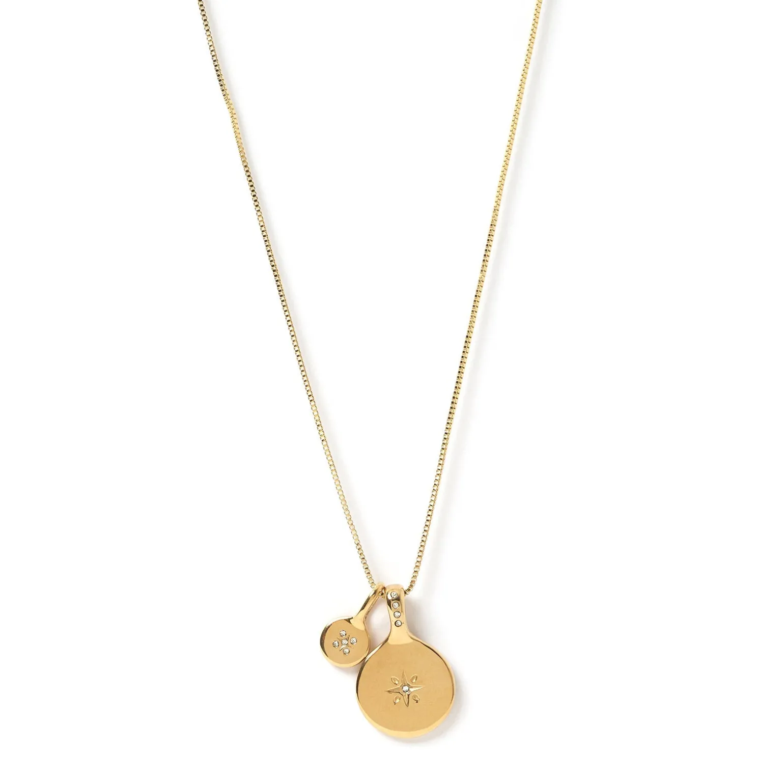 Angelo Gold Charm Necklace