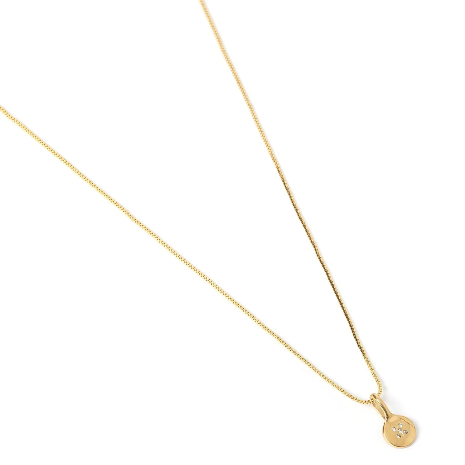Angelo Gold Charm Necklace