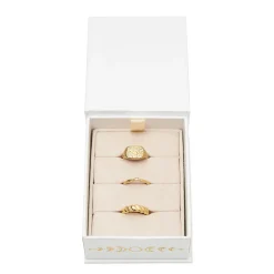 Anya Gold Ring - Sapphire