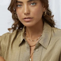 Arabella Gold Hoop Earrings