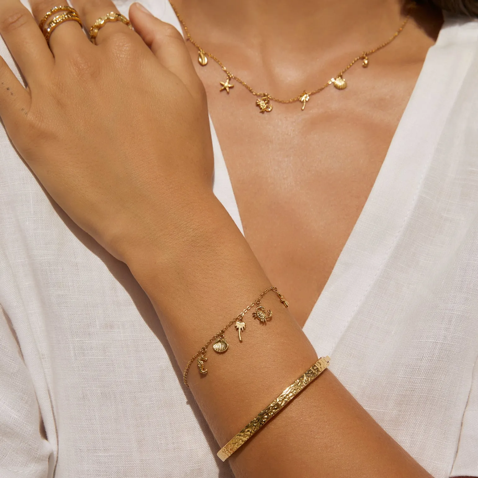 Ariel Gold Bracelet