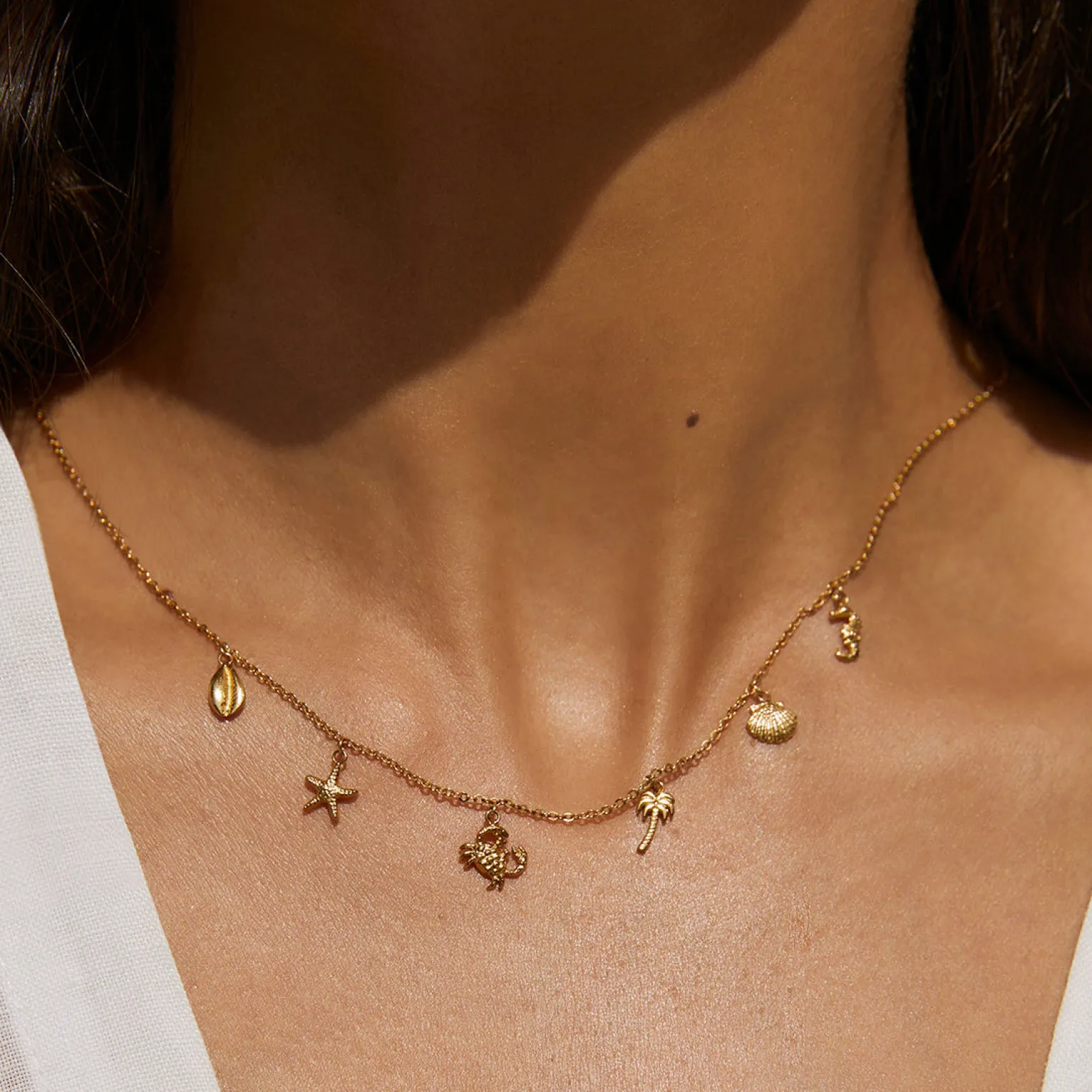 Ariel Gold Necklace