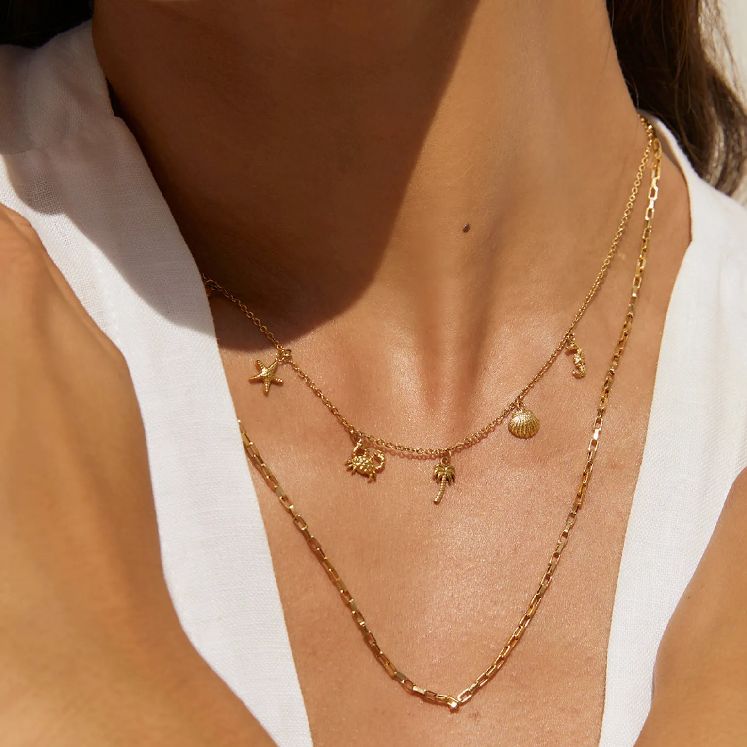 Ariel Gold Necklace