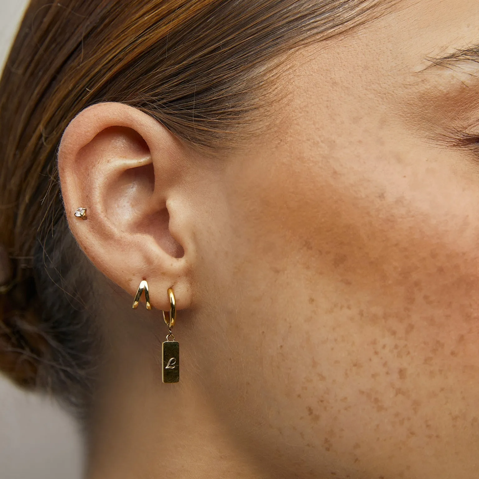 Beau Gold Earrings