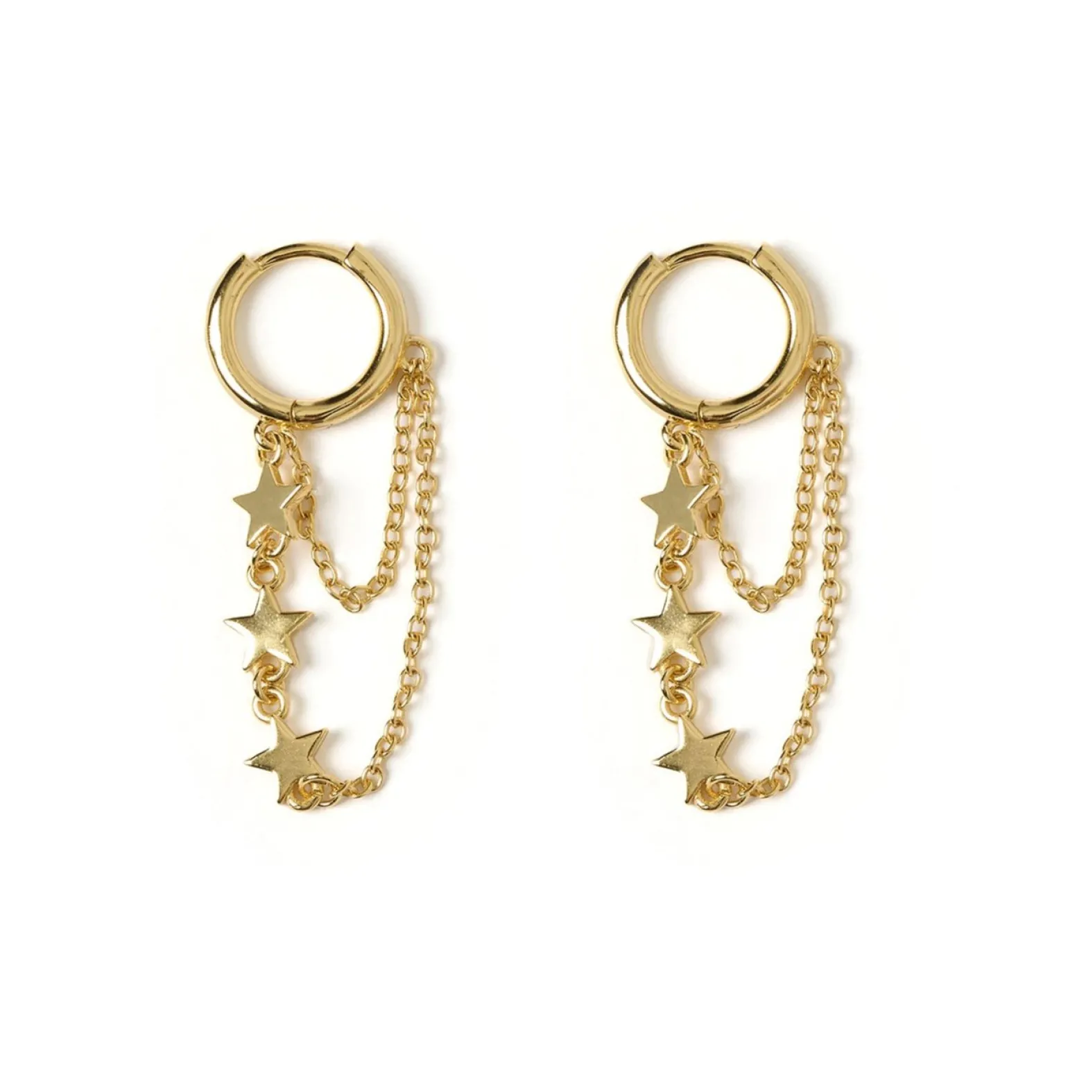 Bellini Gold Huggie Earrings