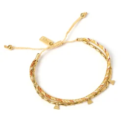Bennie Gold Bracelet - Desert