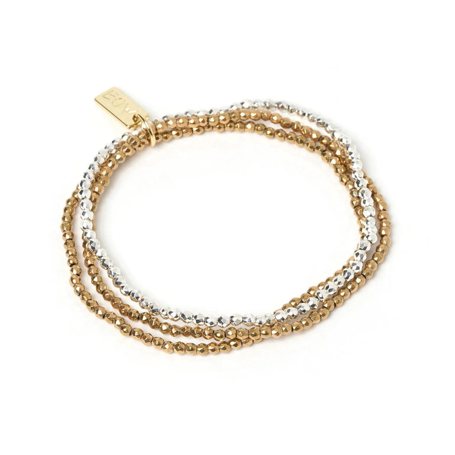 Birdie Two Tone Bracelet