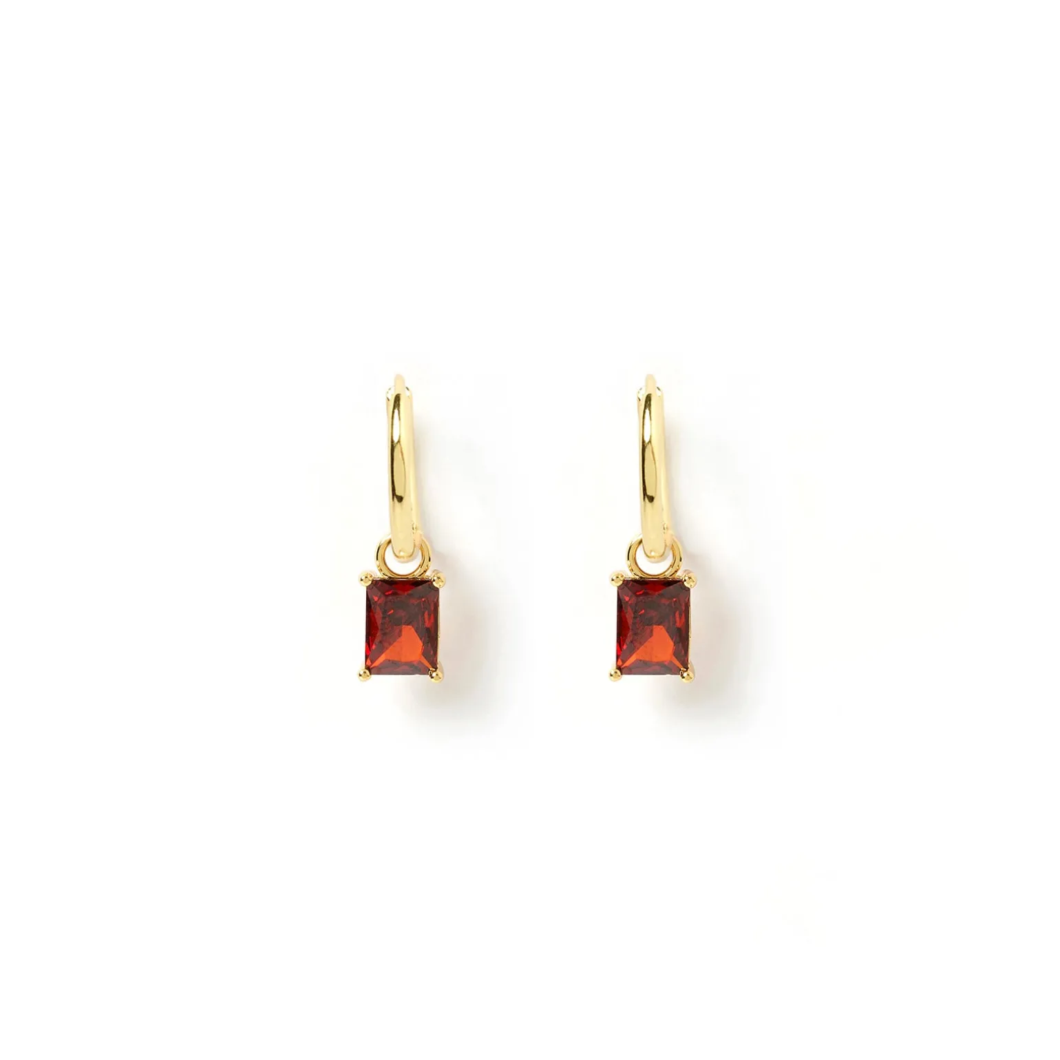 Birthstone Charm Earrings