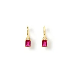 Birthstone Charm Earrings