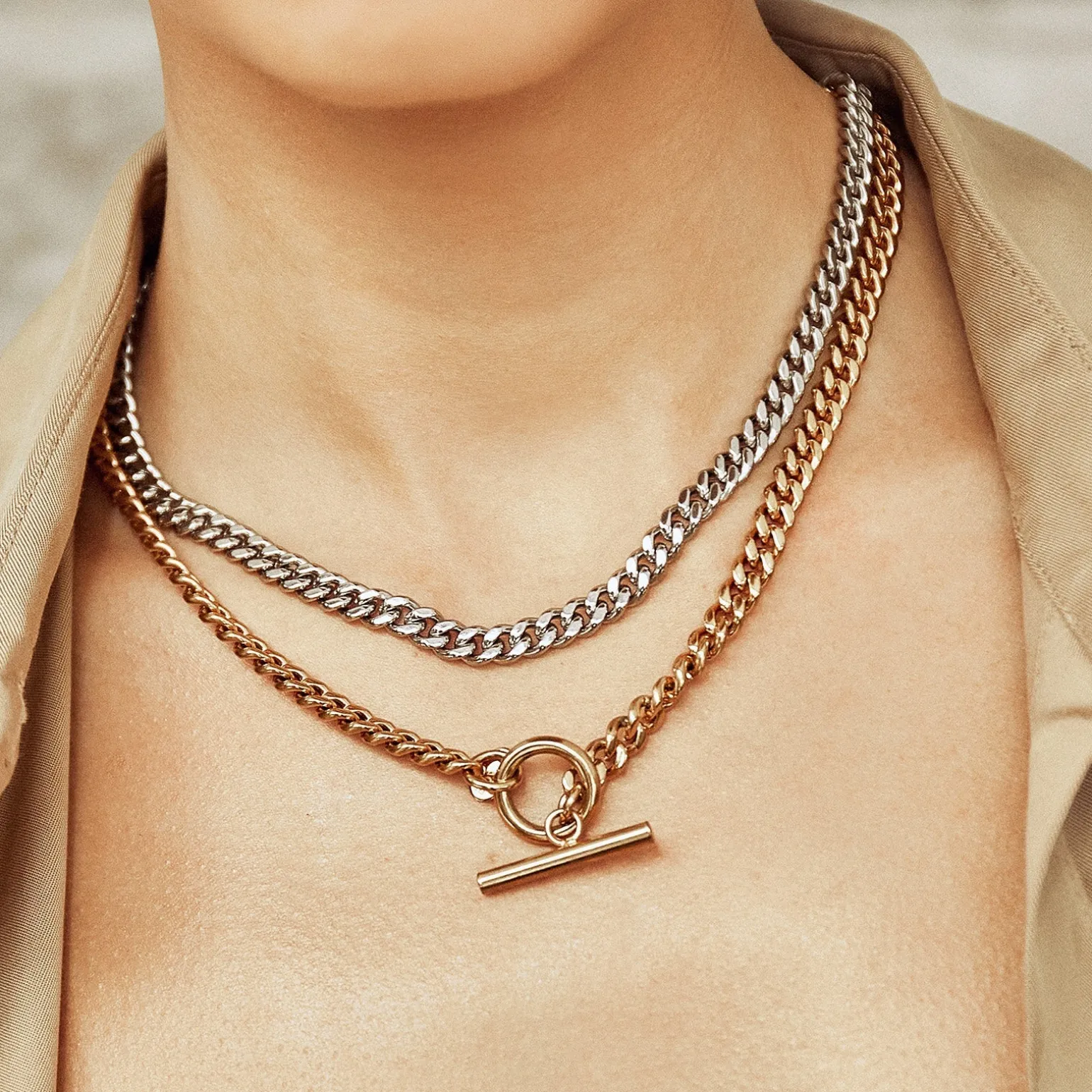 Blake Silver Necklace