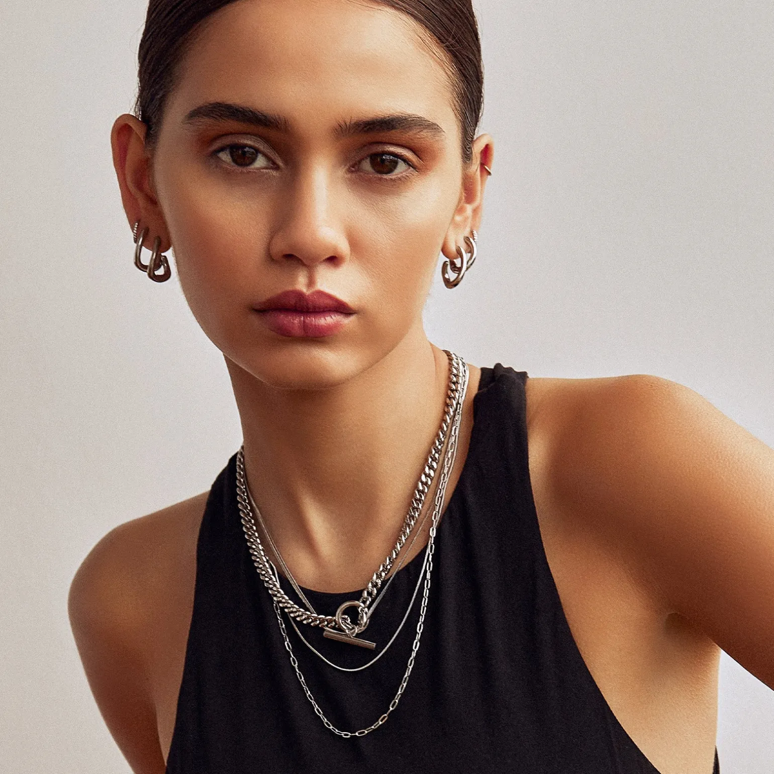 Blake Silver Necklace