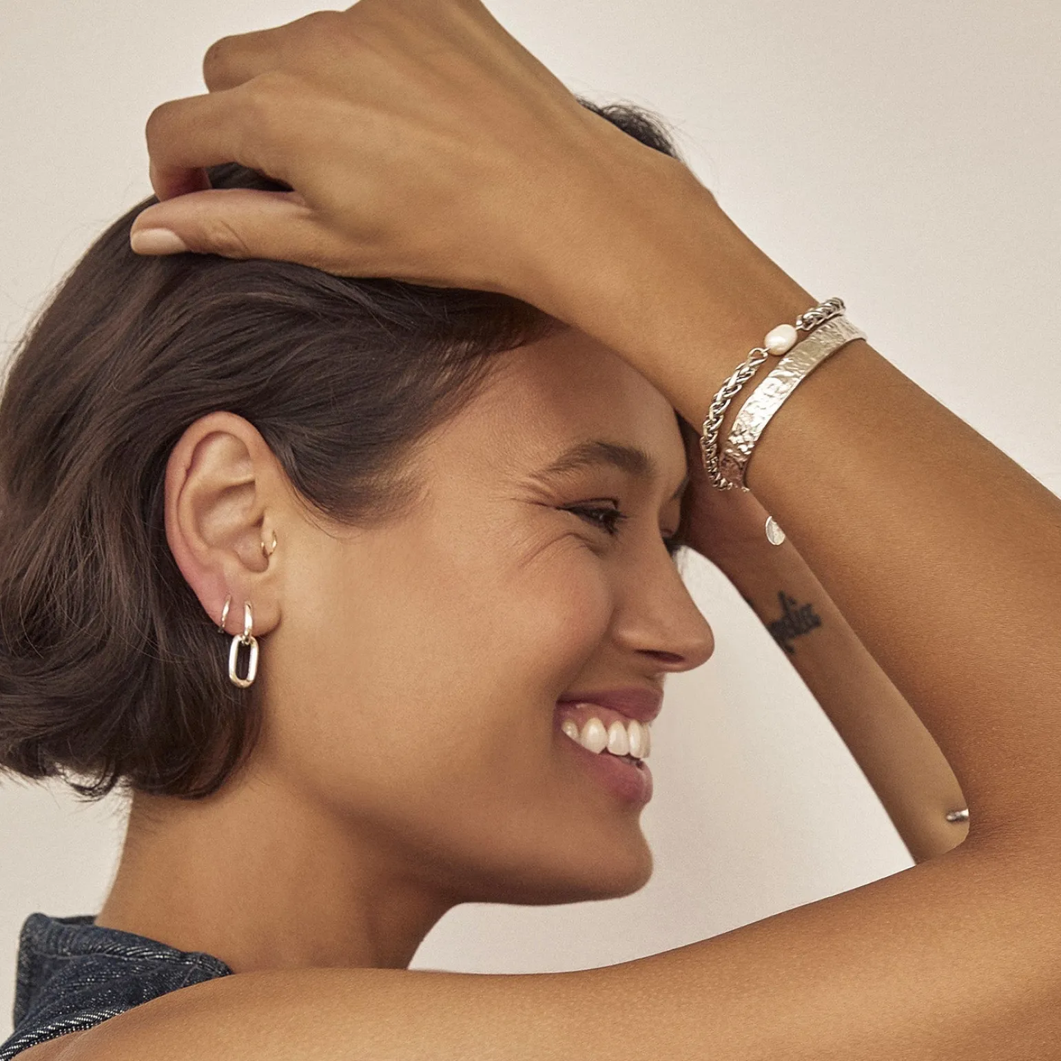 Boaz Silver Earrings