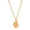 Classic Gold Locket Necklace