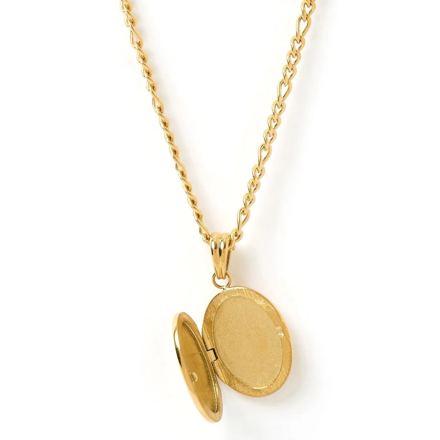 Classic Gold Locket Necklace