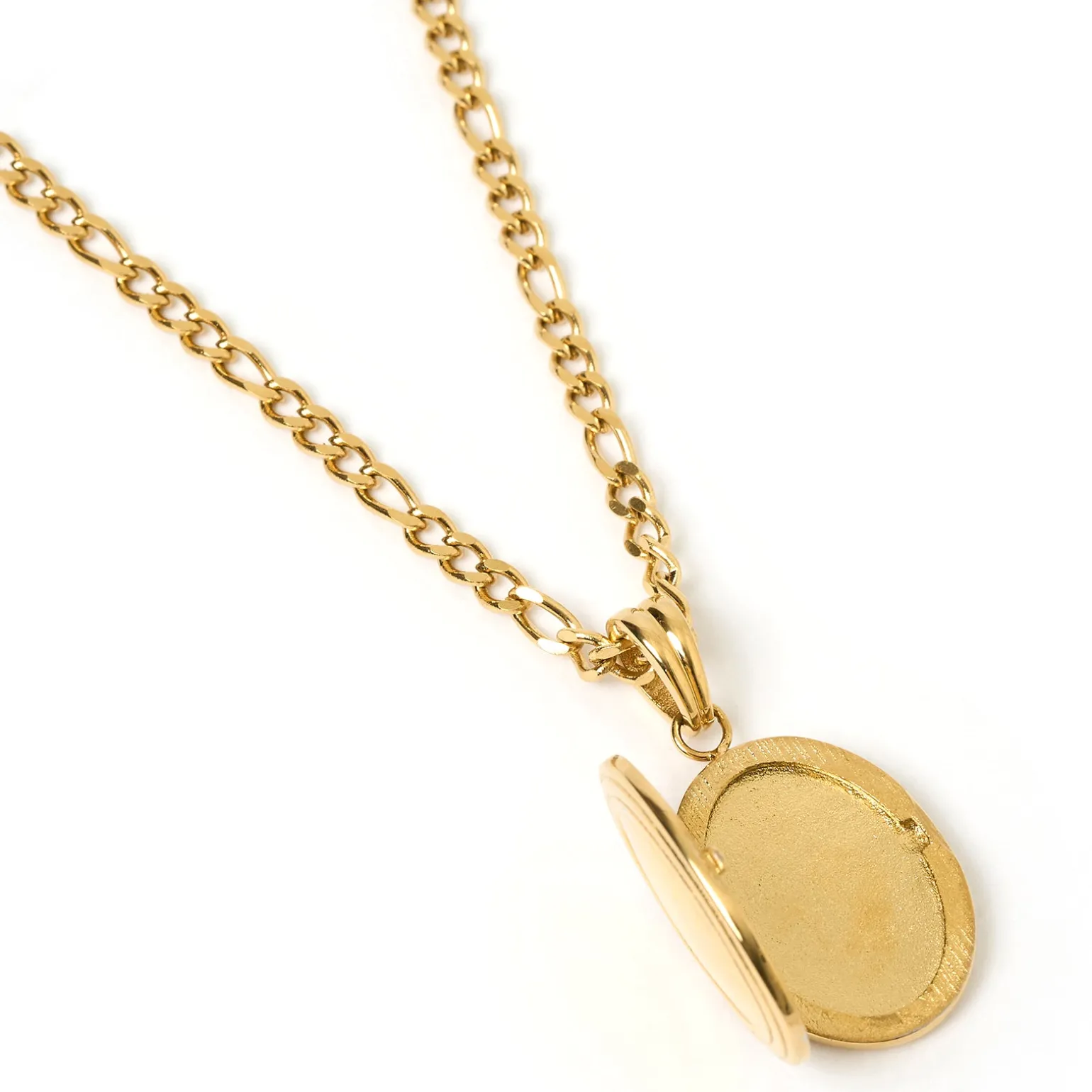 Classic Gold Locket Necklace