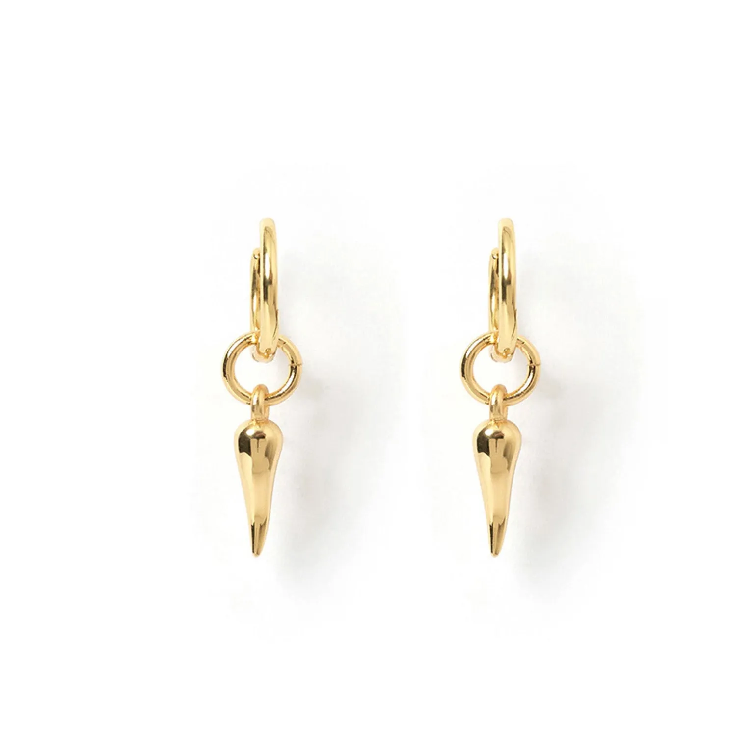 Cornicello Gold Charm Earrings - Small