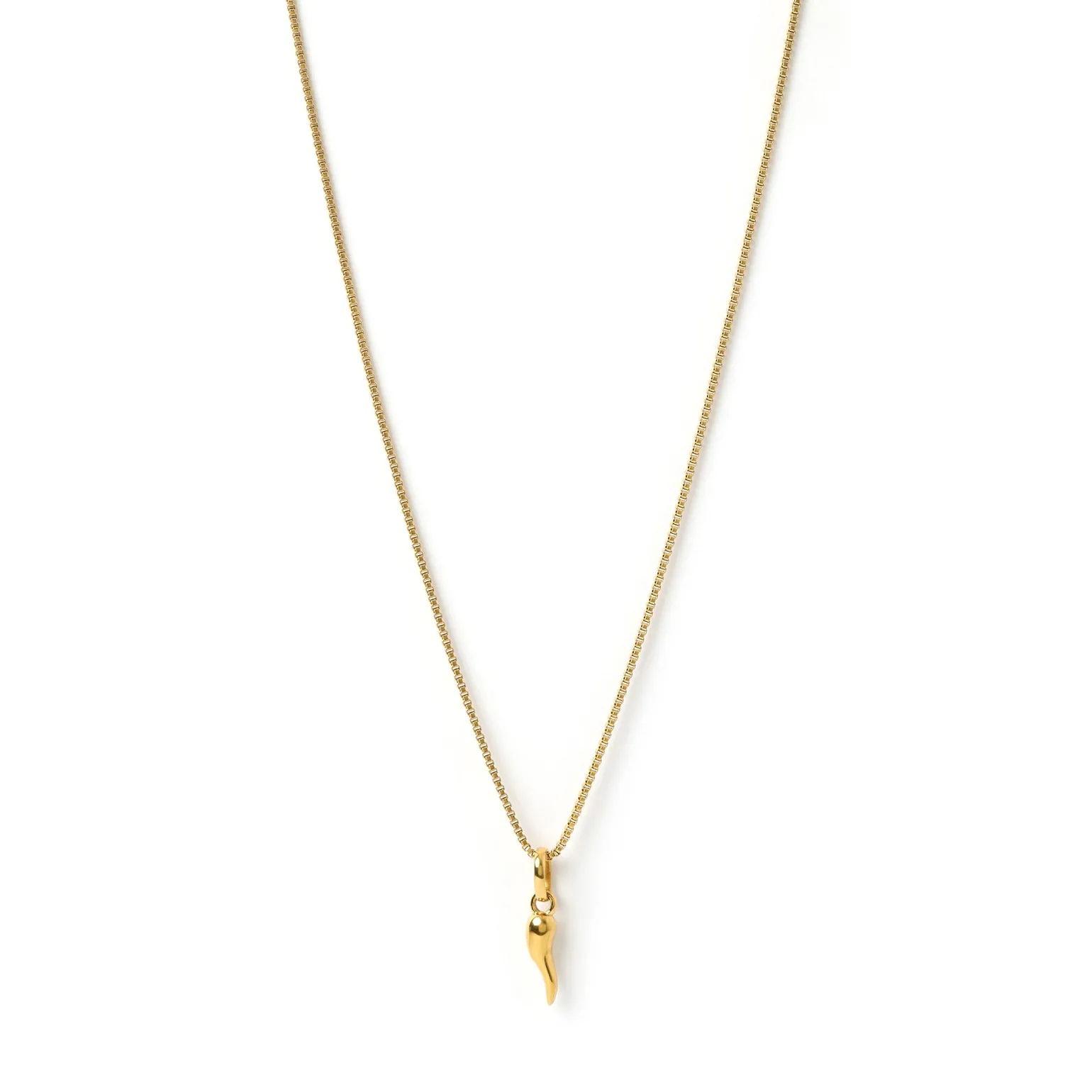 Cornicello Gold Charm Necklace - Small