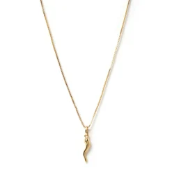 Cornicello Gold Charm Necklace - Large