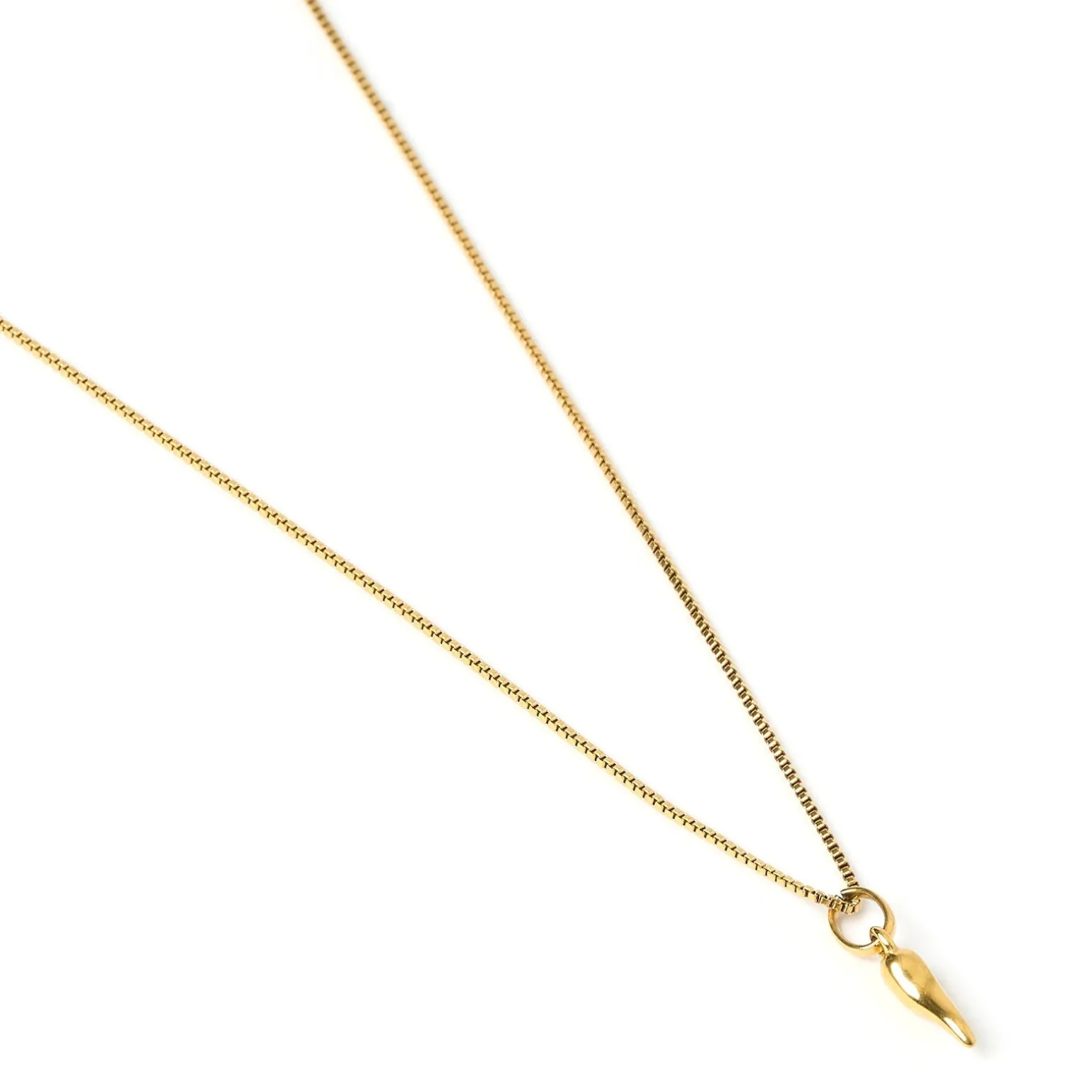 Cornicello Gold Charm Necklace - Small