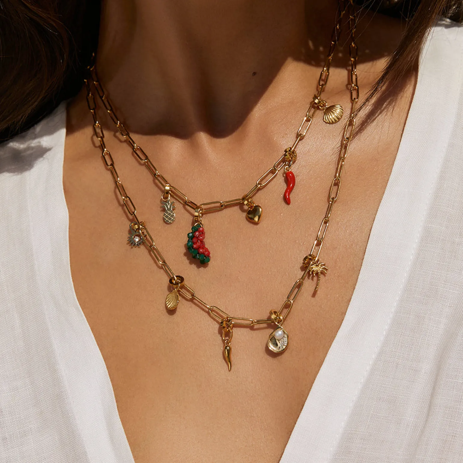 Cornicello Gold Charm Small