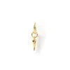 Cornicello Gold Single Charm Earring - Small