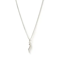 Cornicello Silver Charm Necklace
