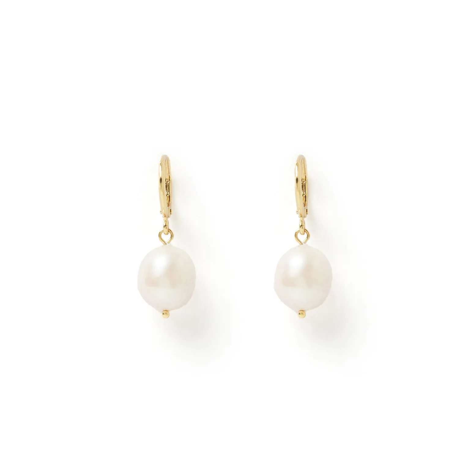 Cosette Freshwater Pearl Hoop Huggies