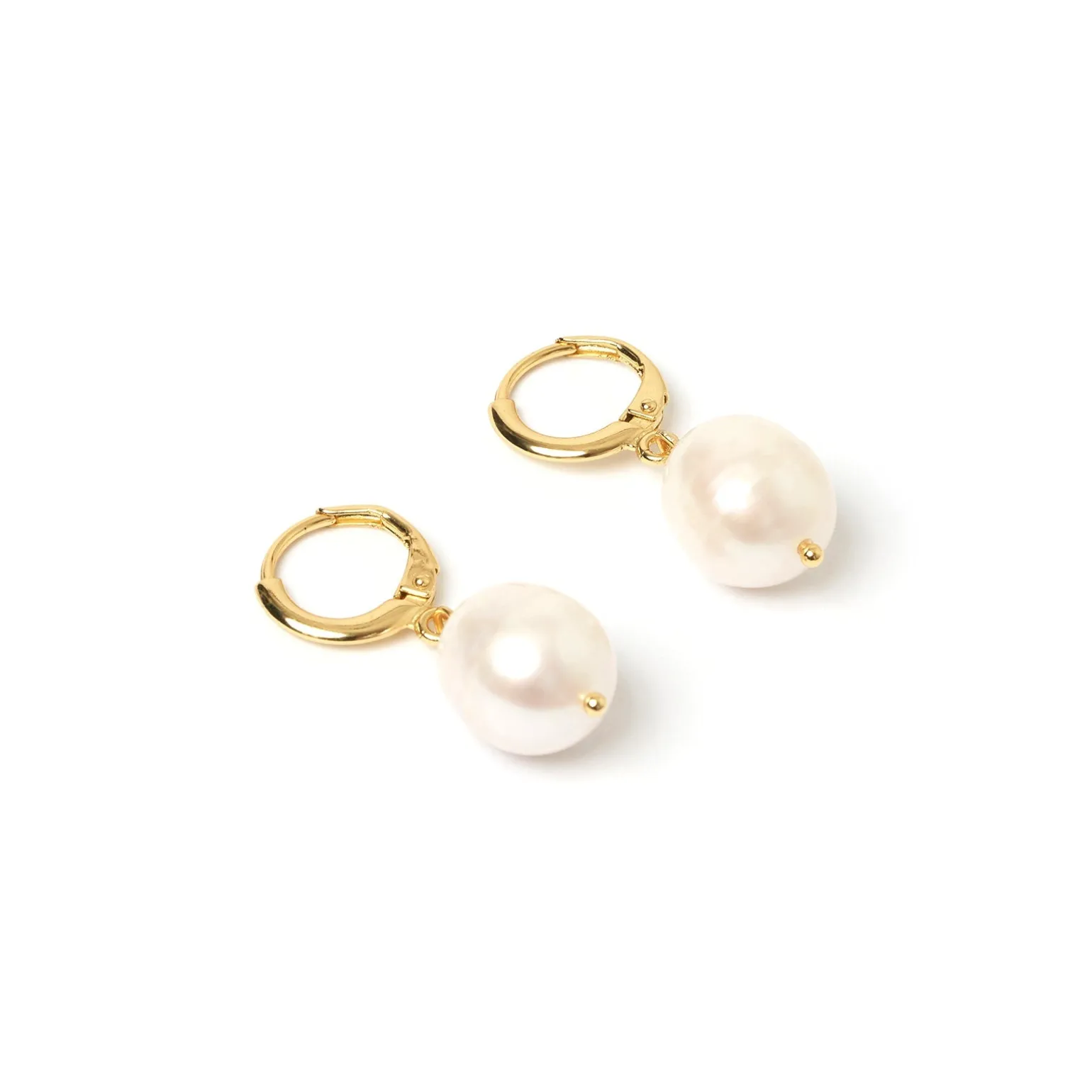 Cosette Freshwater Pearl Hoop Huggies