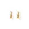 Crushed Birthstone Earrings