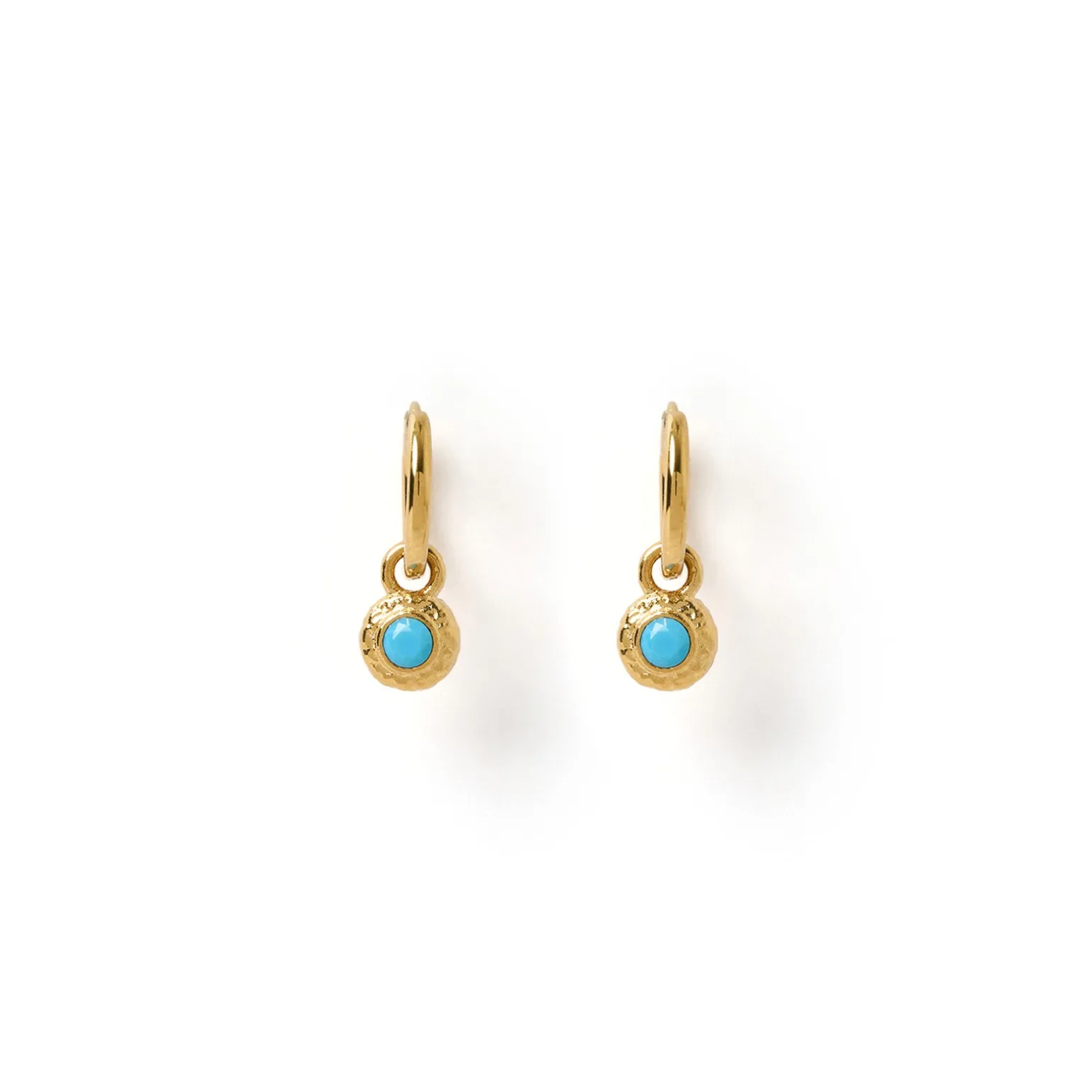 Crushed Birthstone Earrings