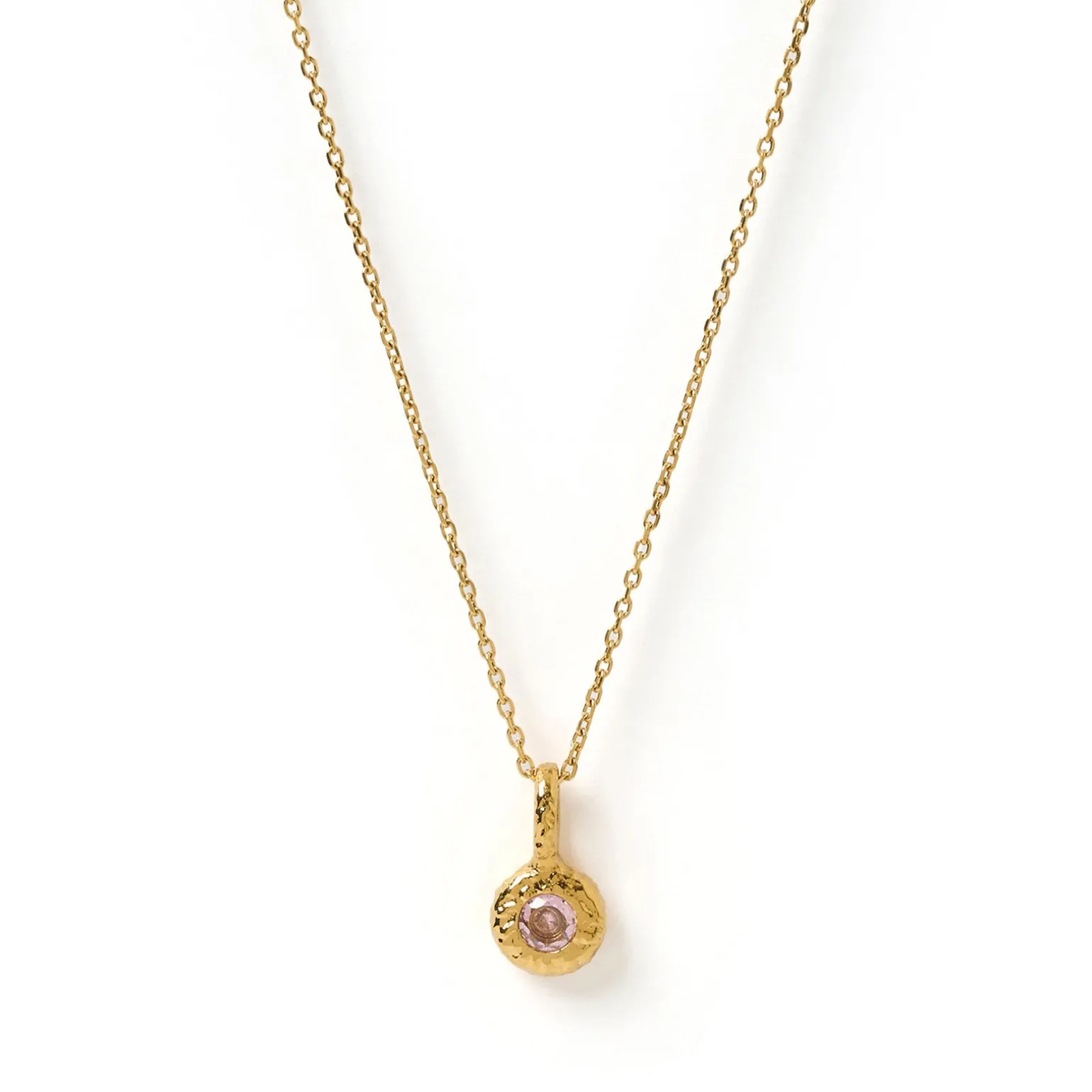 Crushed Birthstone Necklace
