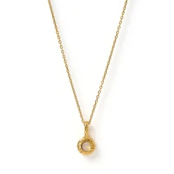Crushed Birthstone Necklace