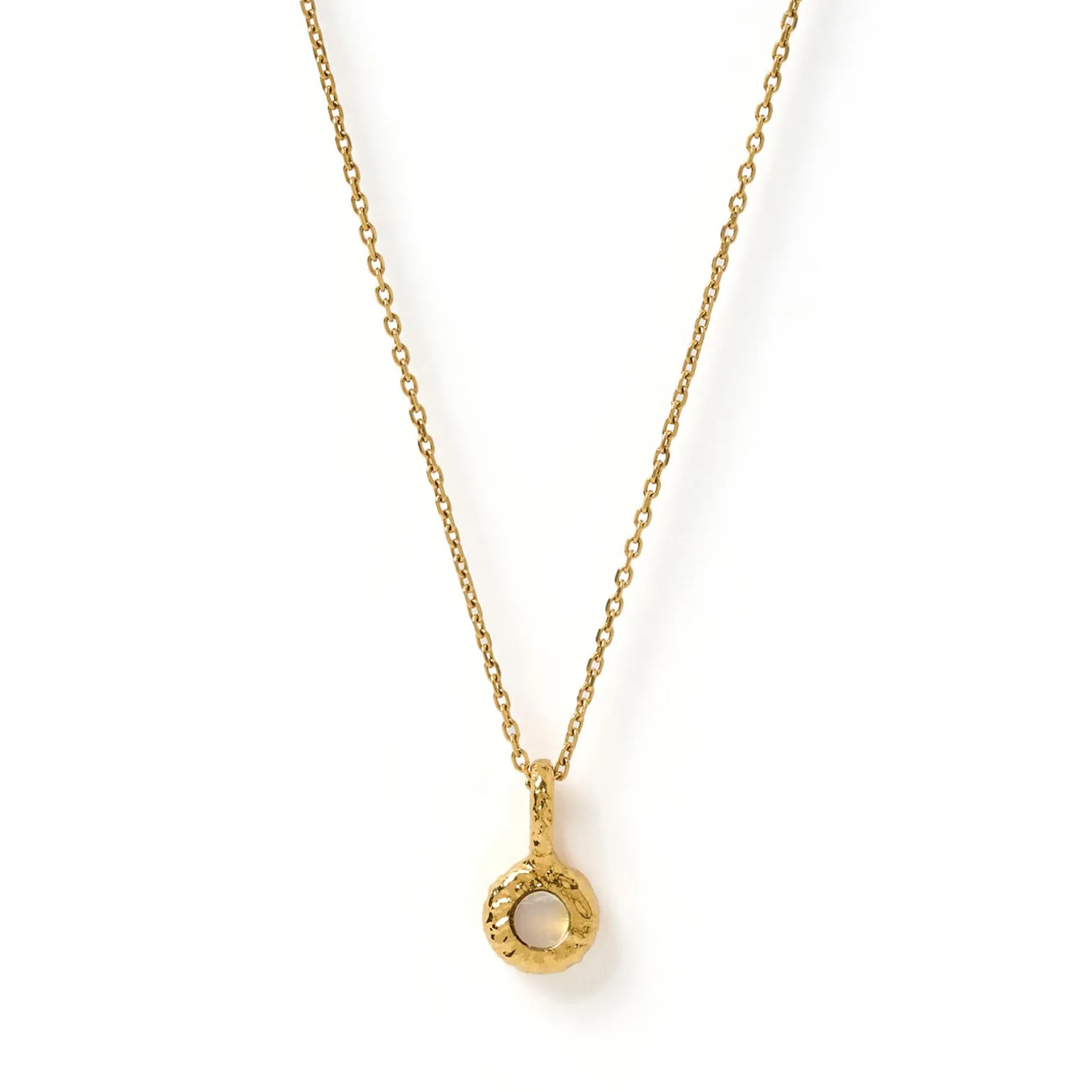 Crushed Birthstone Necklace