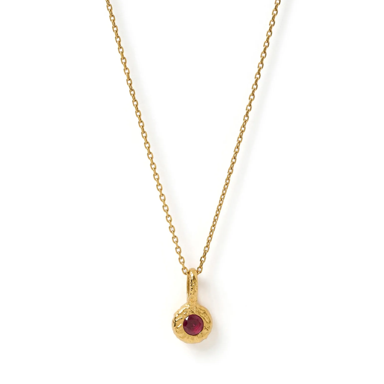 Crushed Birthstone Necklace
