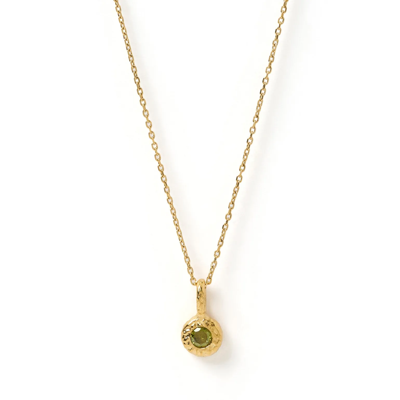 Crushed Birthstone Necklace